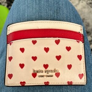 Kate Spade Heart Card Holder